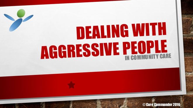 Dealing with aggressive people